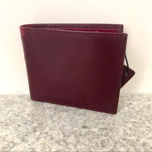 Ted Baker T-Detail Leather Bifold Wallet